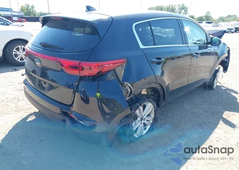 2019 Kia Sportage Lx z USA, uszkodzony, nr VIN KNDPMCAC4K7619661